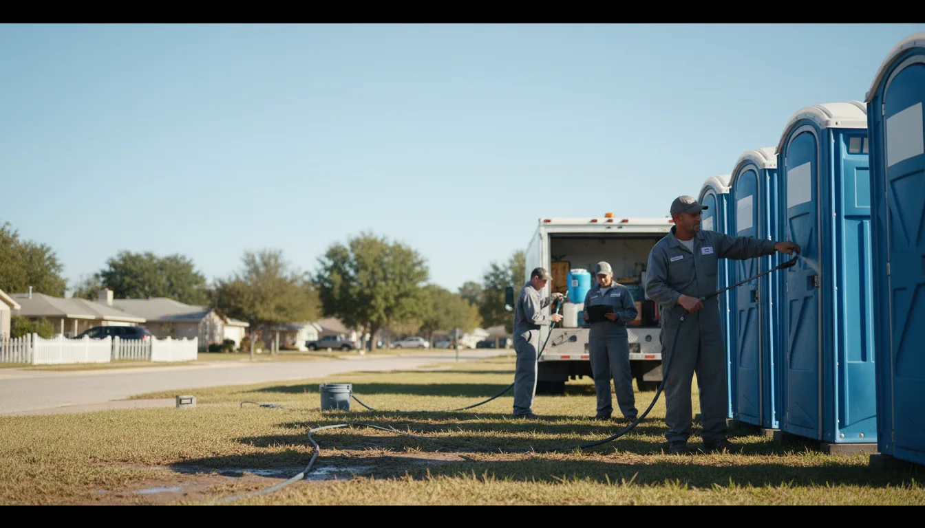 Long-Term Portable Toilet Rental in Singer, LA near me